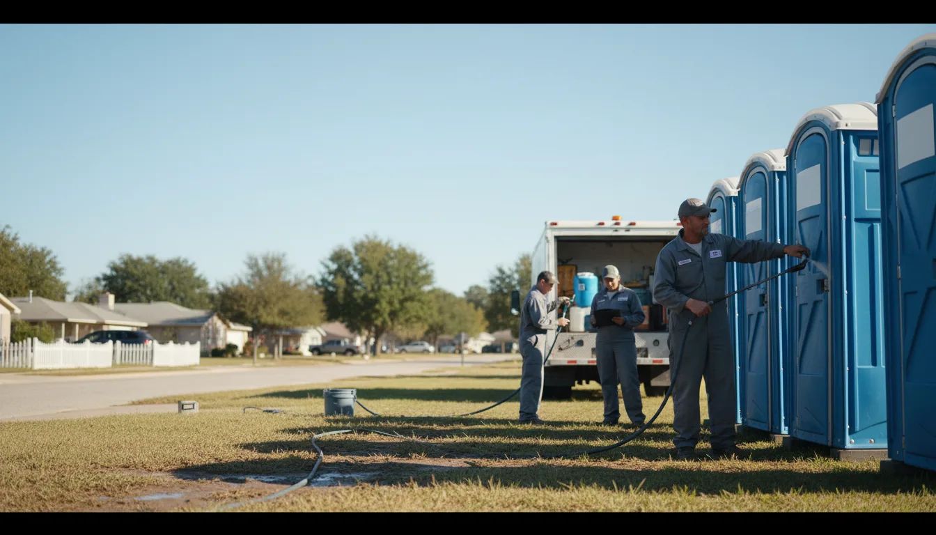 Long-Term Portable Toilet Rental in Booneville, MS near me